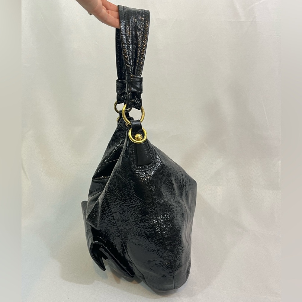 COACH Kristin Patent Leather Bag J1076-16013 - Picture 7 of 16